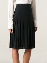 Thumbnail for your product : Givenchy Silk Pleated Skirt