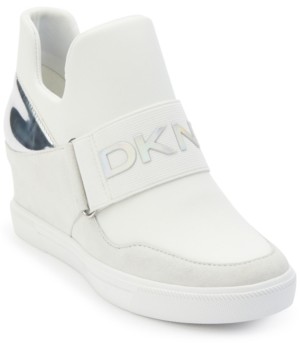 dkny white sneakers
