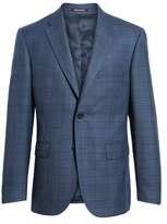 Thumbnail for your product : JB Britches Classic Fit Plaid Wool Sport Coat