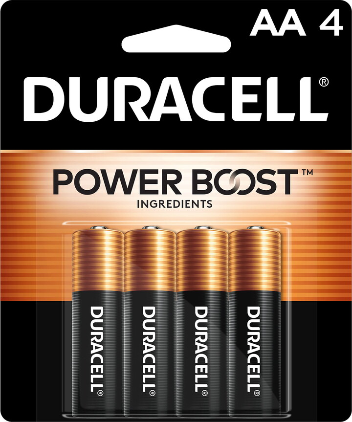 Duracell Power Boost AA General Purpose Battery, 4 Count