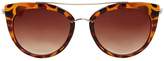 Thumbnail for your product : Very Tortoiseshell Cateye Round Sunglasses
