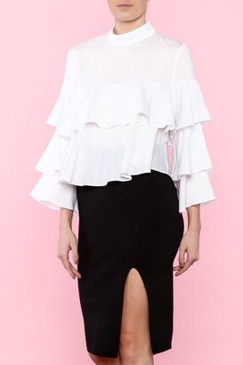 Lucy Paris Fun & Frilly Blouse