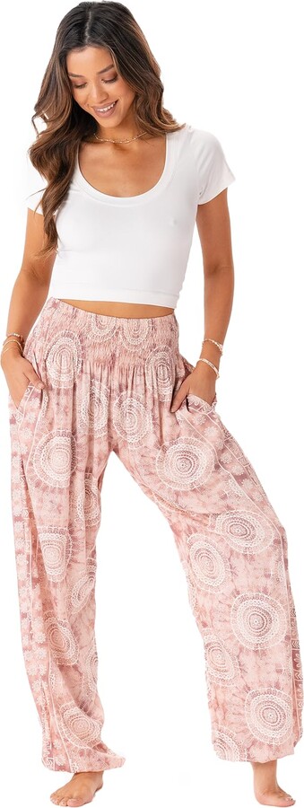 Smocked Waist Pants ShopStyle UK