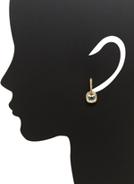 Thumbnail for your product : Quartz & Diamond Square Drop Earrings