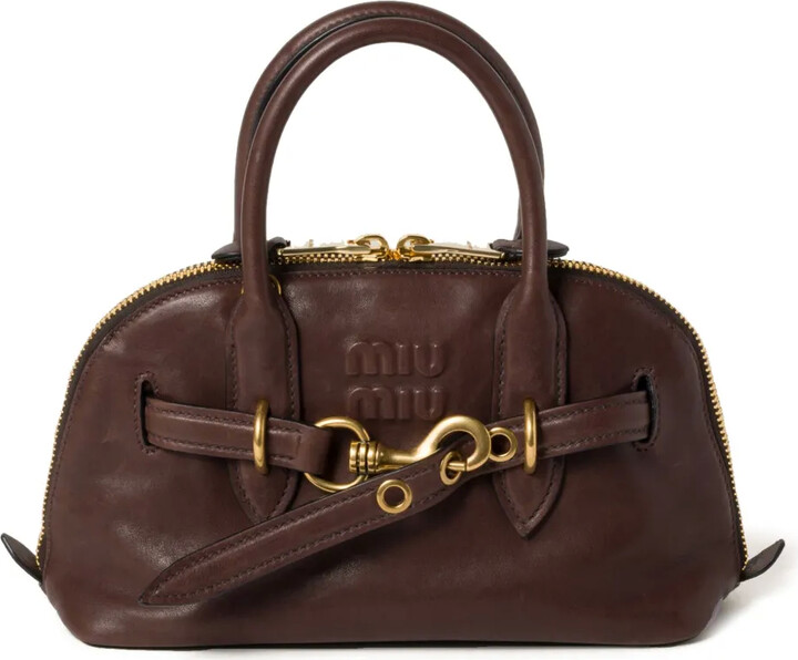 Miu Miu Aventure Top-Handle Bag - ShopStyle