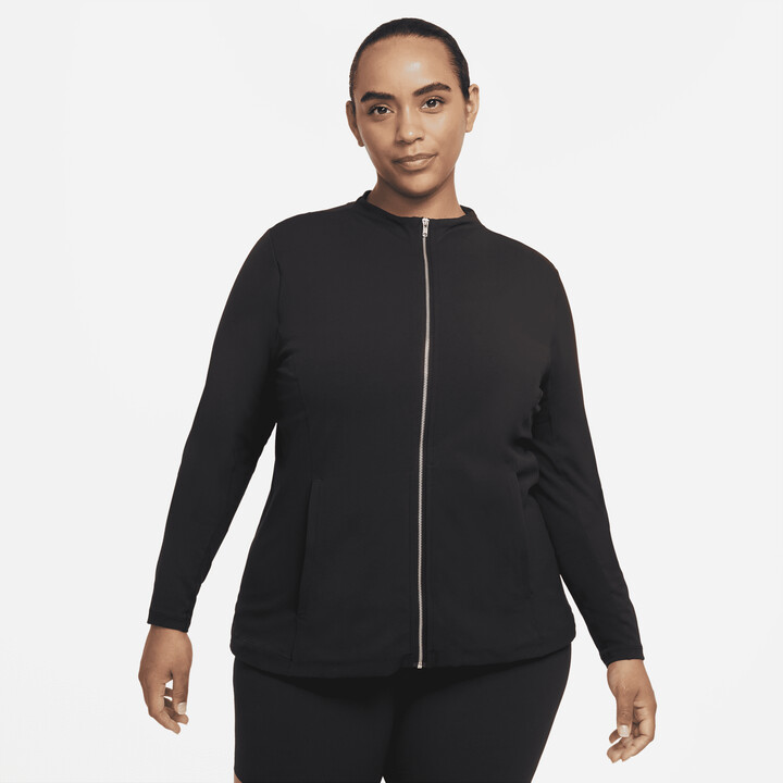 Black Zip Up Yoga Jacket