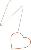 Thumbnail for your product : SEEME Untf Big Orange Heart Necklace