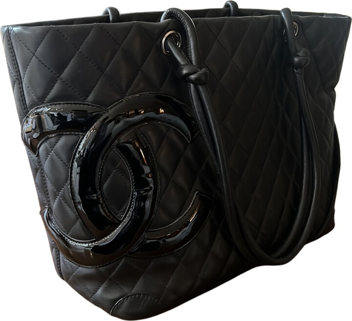 Chanel Cambon leather handbag - ShopStyle Shoulder Bags