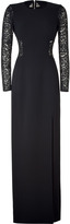 Thumbnail for your product : Michael Kors Black Lace Combo Gown