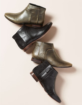 Thumbnail for your product : Cole Haan Allen Leather Bootie, Black/Metallic