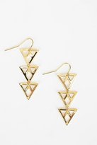Thumbnail for your product : Urban Outfitters Open Triangle Drop Earring