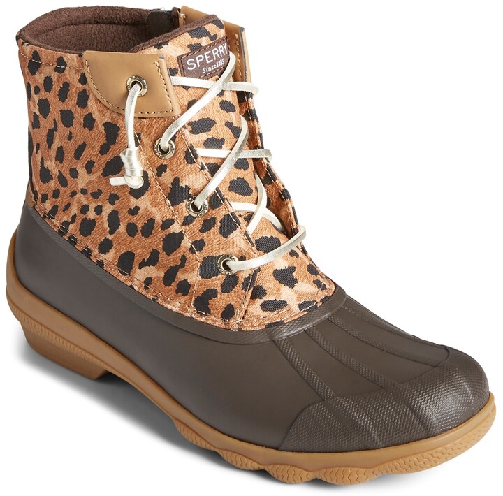sperry fleece lined boots