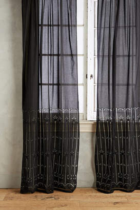 Anthropologie Emile Striped Curtain
