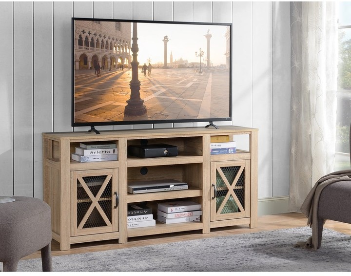 Oak Tv Furniture The World S, Lorraine Wood Scroll Tv Stand Sofa Table
