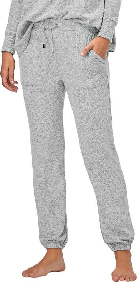 Ellos Women's Marled Knit Jogger Pants