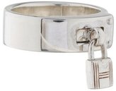 Thumbnail for your product : Hermes Sterling Kelly Cadena Lock Ring