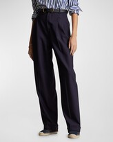 Thumbnail for your product : Polo Ralph Lauren Straight-Leg Stretch Wool-Blend Pants