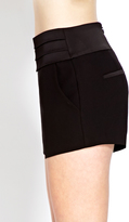 Thumbnail for your product : Forever 21 Sleek Pleated Shorts
