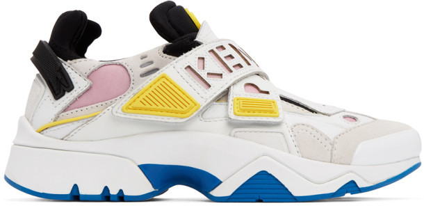 kenzo sonic velcro sneakers
