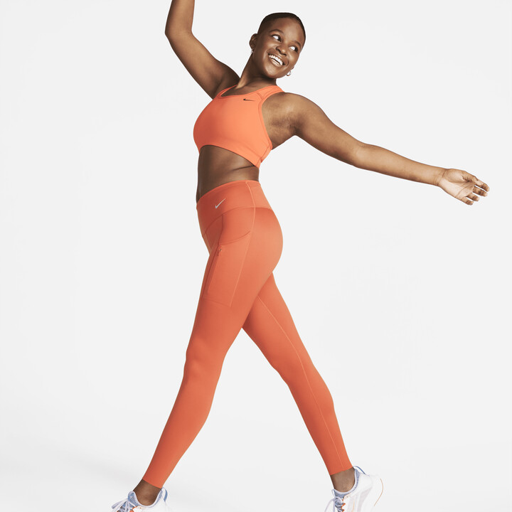 Nike Women's Go Firm-Support Mid-Rise Full-Length Leggings with