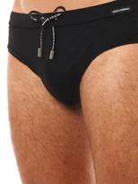 Thumbnail for your product : Dolce & Gabbana Drawstring swim briefs