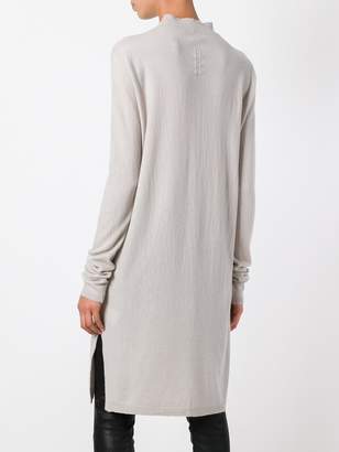 Rick Owens cashmere long length knitted top