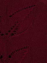 Thumbnail for your product : Il Gufo leafs knitted top
