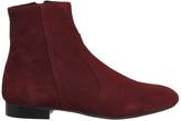Thumbnail for your product : Office Avenue Flat Casual Boots Red Suede