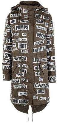 Moschino OFFICIAL STORE Mid-length jacket