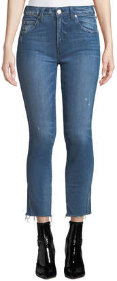 Amo Denim Stix Mid-Rise Cropped Skinny Jeans