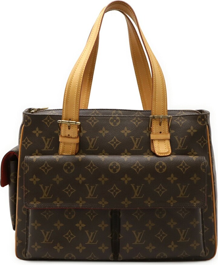 Louis Vuitton Brown Monogram Monogram Shoulder Bag Tote Bag (Pre-Owned)