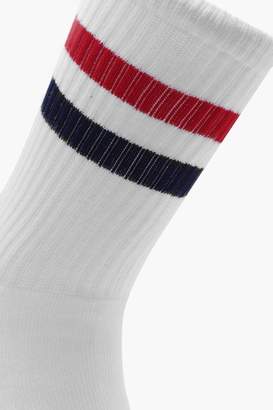 boohoo 5 Pack Sport Socks With Multi Colour Stripes