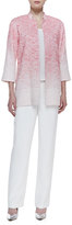 Thumbnail for your product : Caroline Rose Long Textured Ombre Jacket, Women's