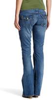 Thumbnail for your product : True Religion Joey Flap Low Rise Flare Jean