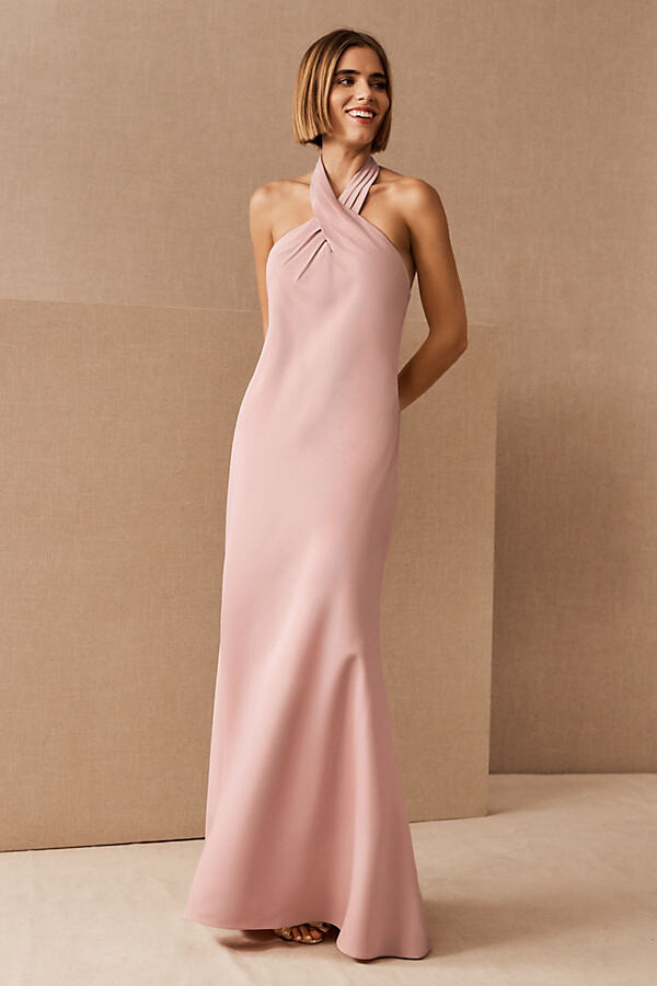 BHLDN Ruby Satin Charmeuse Dress By in 