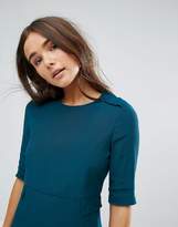 Thumbnail for your product : Traffic People 3/4 Sleeve Shift Dress With Pocket Detail