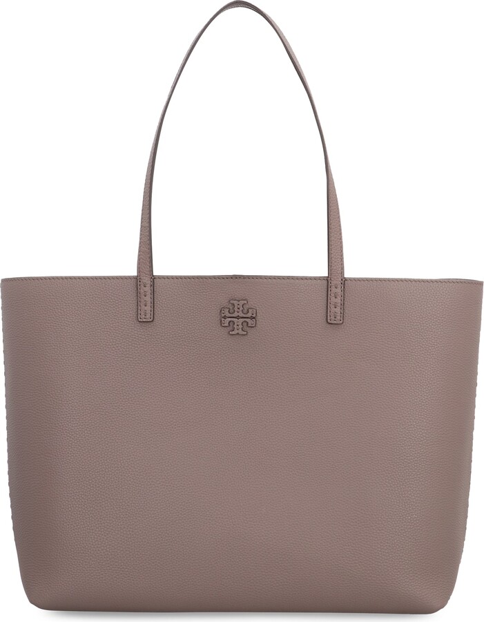 Tory Burch Mcgraw Leather Bucket Bag - ShopStyle