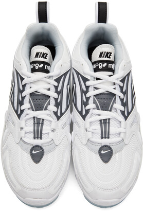 Nike White & Grey Vapormax Evo Sneakers
