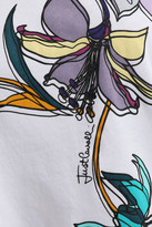 Thumbnail for your product : Just Cavalli Floral-print Stretch Cotton-jersey T-shirt