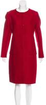 Thumbnail for your product : Giambattista Valli Embossed Wool & Silk Coat w/ Tags