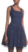 Thumbnail for your product : Soprano Sequin Lace Skater Dress