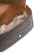 Thumbnail for your product : MICHAEL Michael Kors Lea monogram logo-print shoulder bag