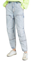 Thumbnail for your product : Denim X Alexander Wang Double Front Carpenter Jeans