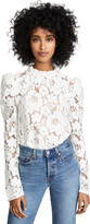 Thumbnail for your product : WAYF Emma Puff Sleeve Lace Top