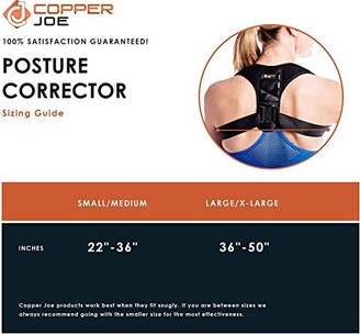 Copper Joe Posture Corrector ULTIMATE COPPER Fully Adjustable