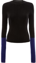 Thumbnail for your product : J.W.Anderson Ribbed Contrast Sleeve Sweater