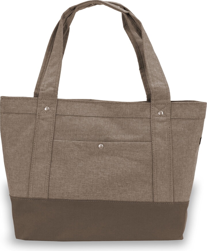 Everest Women’s Stylish Tablet Tote Bag, Tan