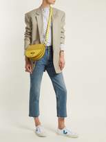 Thumbnail for your product : J.W.Anderson Latch Halfmoon Leather Cross Body Bag - Womens - Yellow