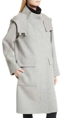 Theory New Divide Duffle Wool & Cashmere Coat