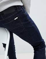 Thumbnail for your product : Armani Exchange j13 slim fit dark wash stretch jeans